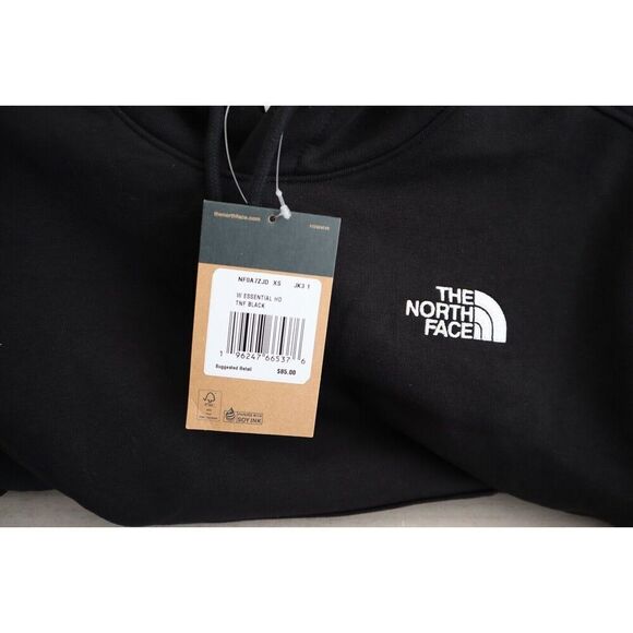 The North Face NF0A7ZJD Women's Sz XS Black Essential Oversized Hoodie - Picture 4 of 7